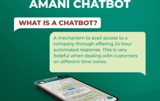 Chat with Amani the Optiven ChatBot