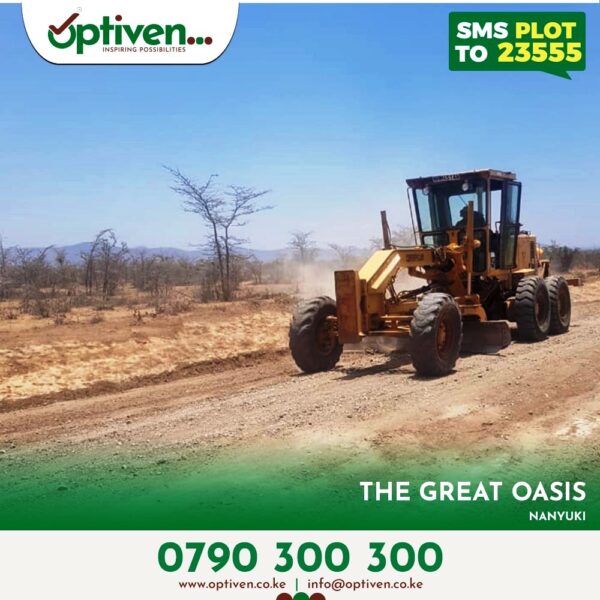 The Great Oasis Nanyuki Road Upgrade - Optiven Group