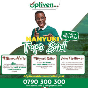 Optiven Stirs up Nanyuki and Opens New Office - Optiven Group